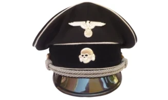 AllSS Officer Visor cap Tricotine black
