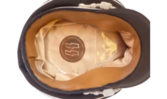 AllSS Officer Visor cap Tricotine black