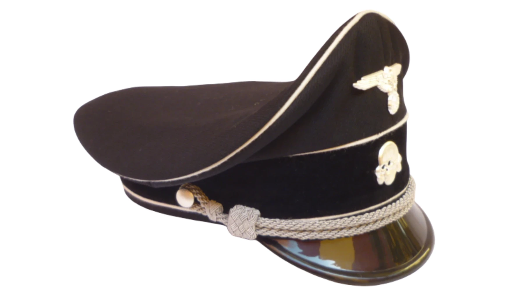 AllSS Officer Visor cap Tricotine black