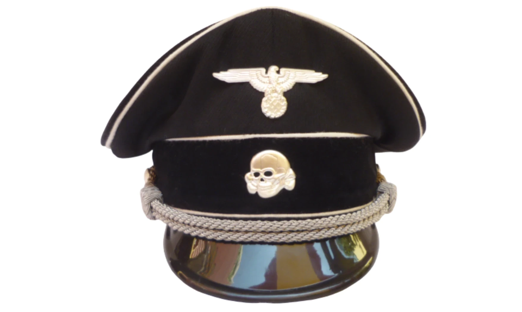 AllSS Officer Visor cap Tricotine black