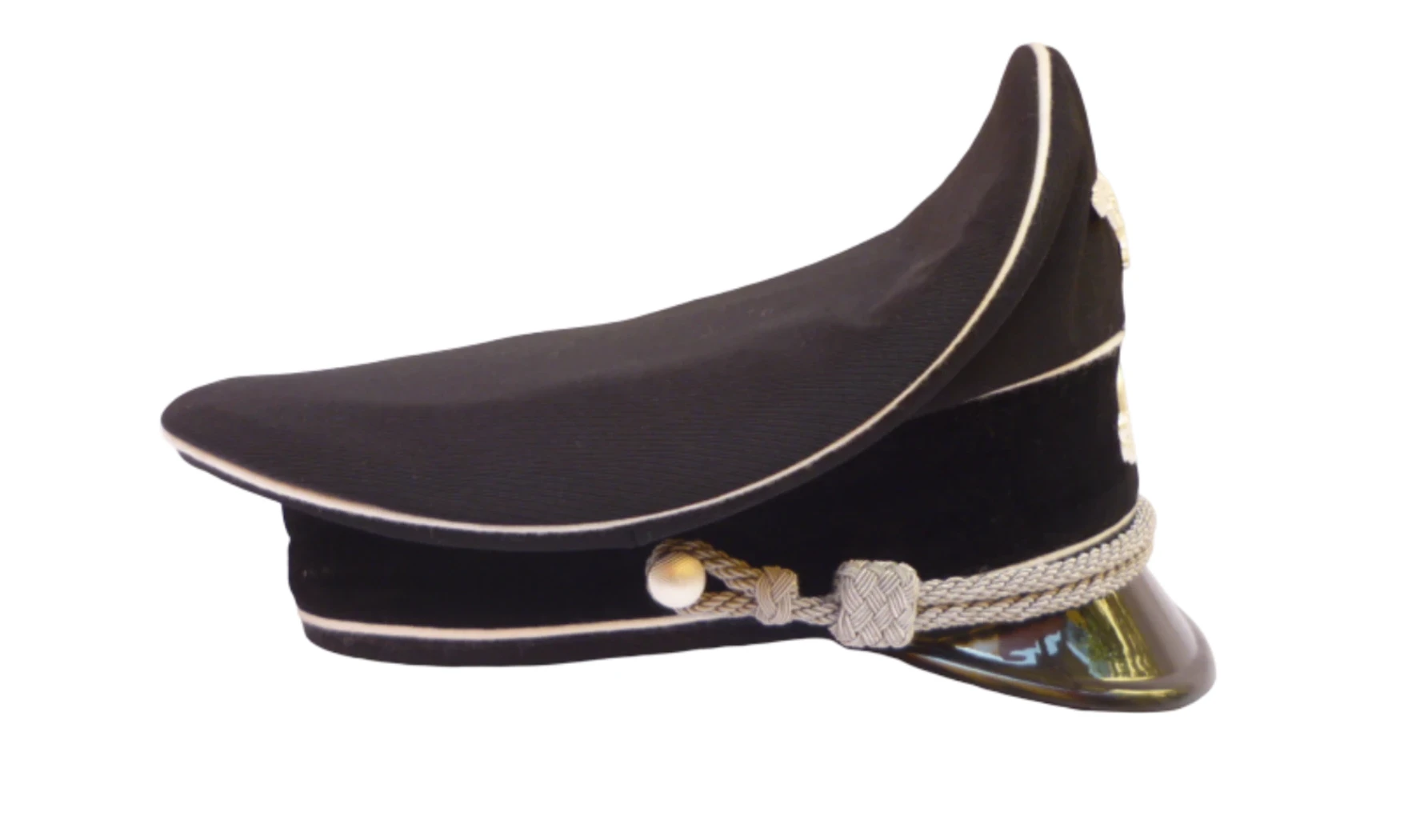 AllSS Officer Visor cap Tricotine black