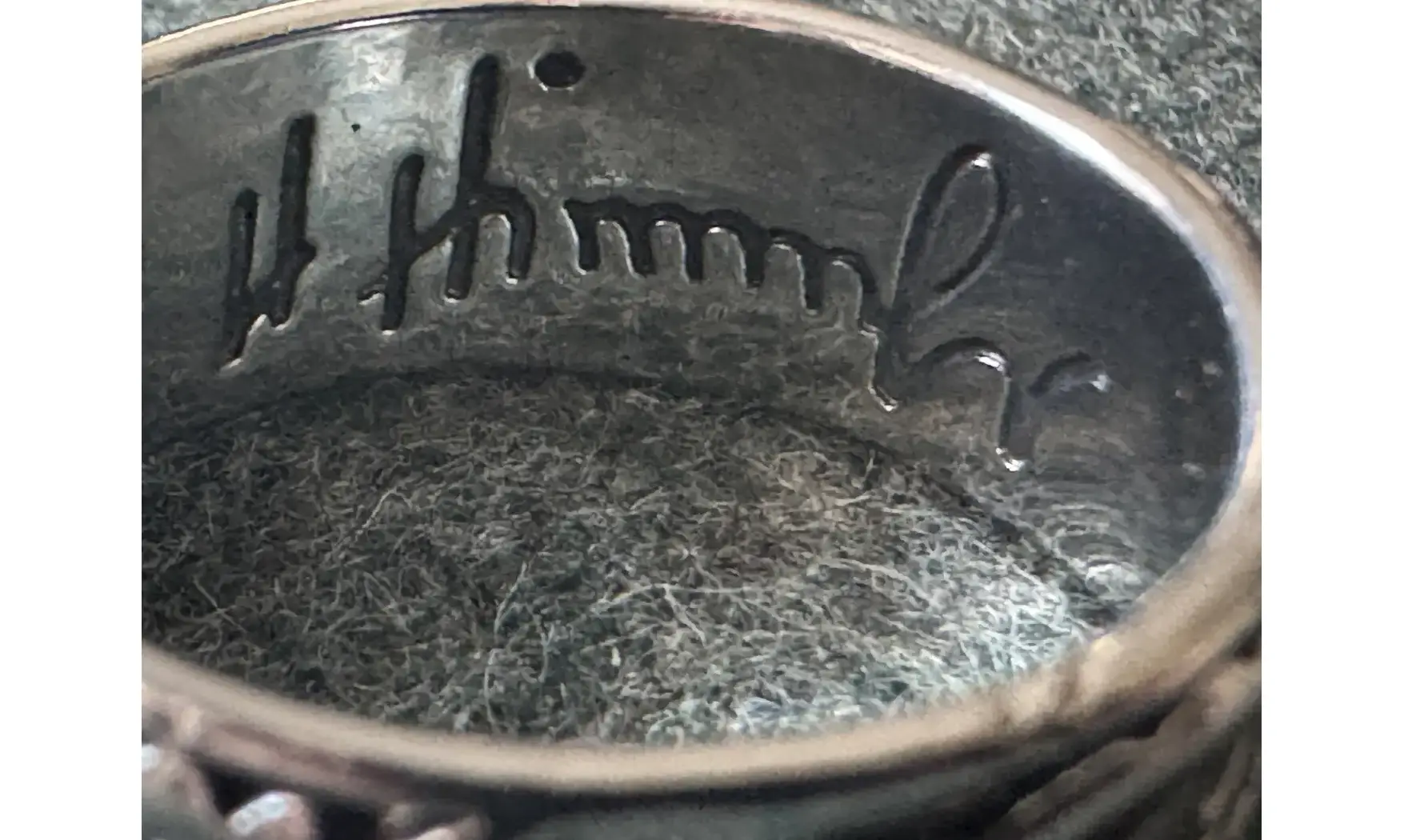 Ring Totenkopf silver 9.5 mm V2