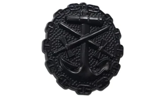 Reichmarine black wounded Badge