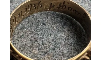 Ring Totenkopf gold 6.5 mm