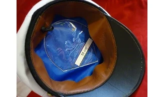 KM Lieutenant White Visor Cap