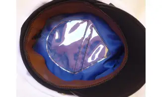 KM Lieutenant White Visor Cap