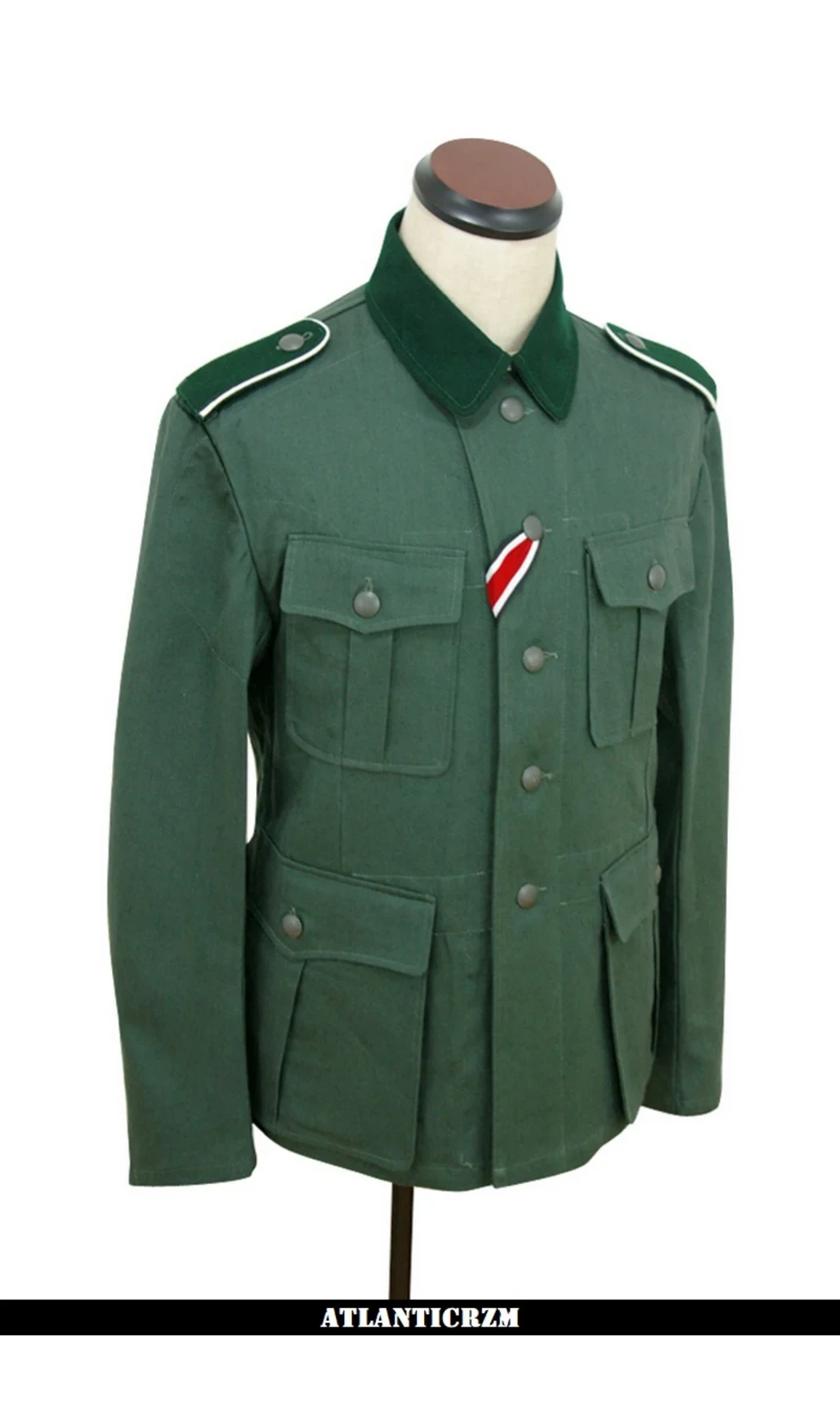 Vareuse M36 WH Troupe/Sous-off, HBT