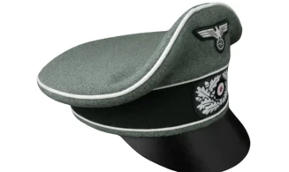 WH NCO Crusher Cap, Wool feldgrau