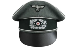 WH NCO Crusher Cap, Wool feldgrau