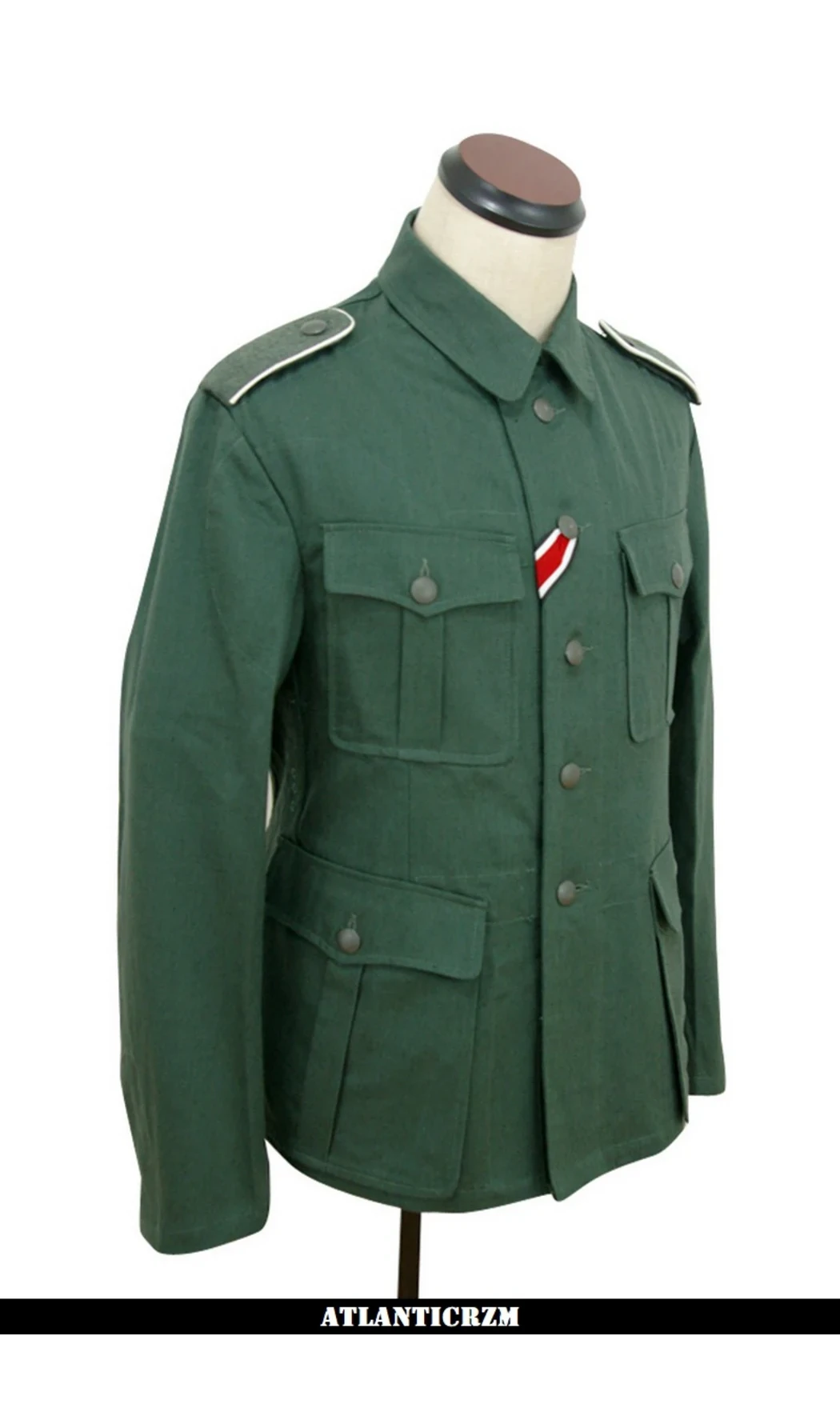 Vareuse M40 WH Troupe/Sous-off, HBT