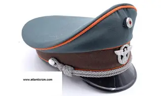 Gendarmerie Officer Visor Cap Tricotine
