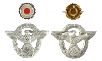 Gendarmerie Officer Visor Cap Tricotine