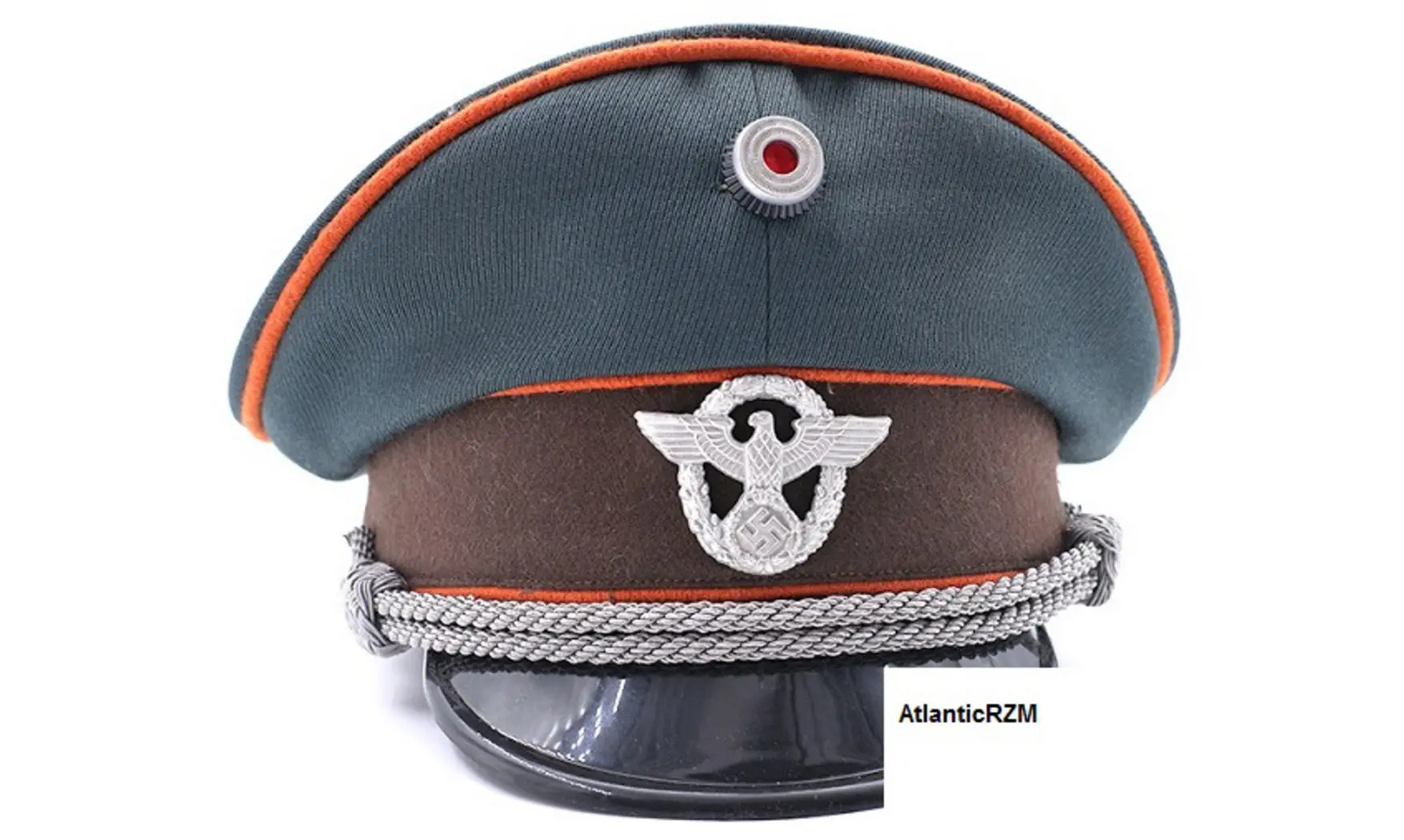 Gendarmerie Officer Visor Cap Tricotine