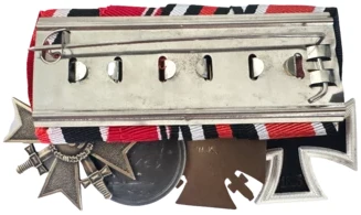 Barrettes de Médailles (1 à 9 médailles)