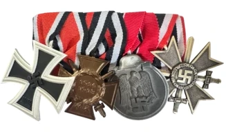 Barrettes de Médailles (1 à 9 médailles)