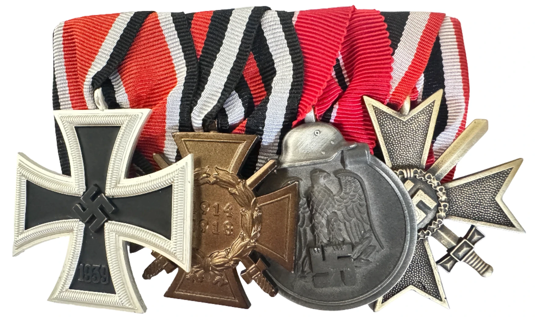 Barrettes de Médailles (1 à 9 médailles)