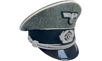 WH Infantry Officer Visor Cap Wool
