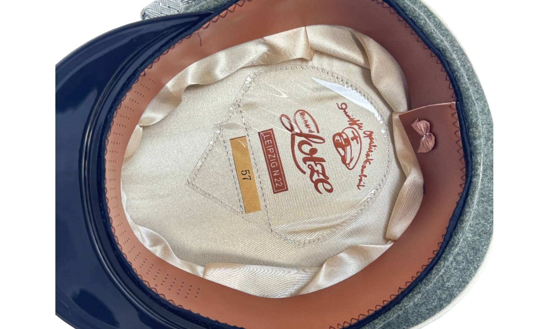 WH Infantry Officer Visor Cap Wool