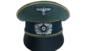 WH General Crusher Cap, Wool feldgrau