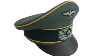 WH General Crusher Cap, Trikot feldgrau