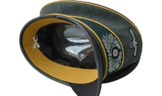 WH General Crusher Cap, Trikot feldgrau