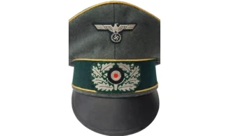 WH General Crusher Cap, Doeskin feldgrau