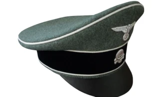 WSS Officer Crusher Cap, Wool feldgrau