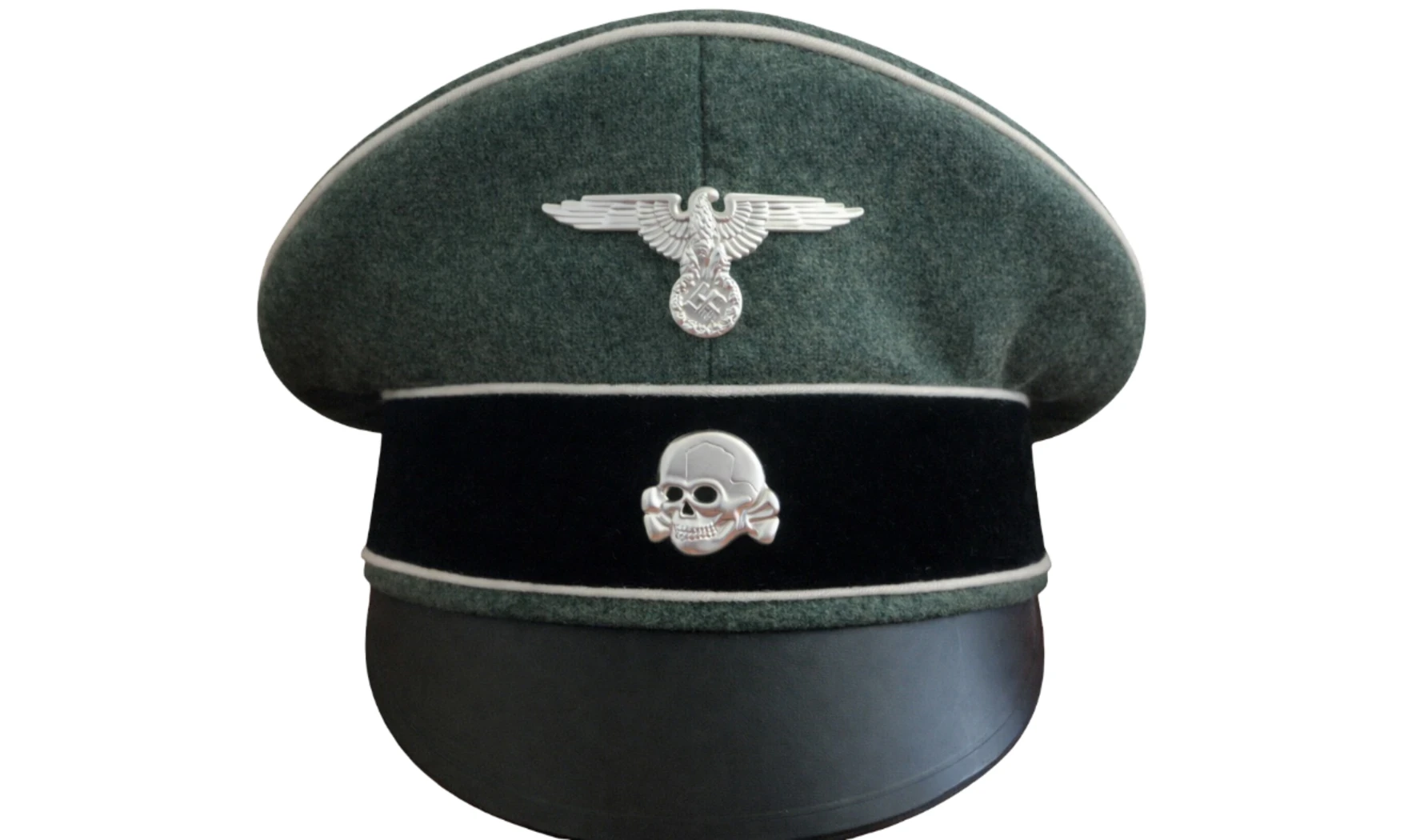 WSS Officer Crusher Cap, Wool feldgrau