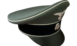 WSS Officer Crusher Cap, Trikot feldgrau