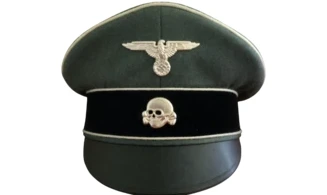 WSS Officer Crusher Cap, Trikot feldgrau