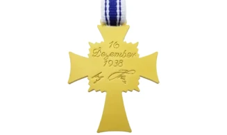 German Mother Gold Cross
