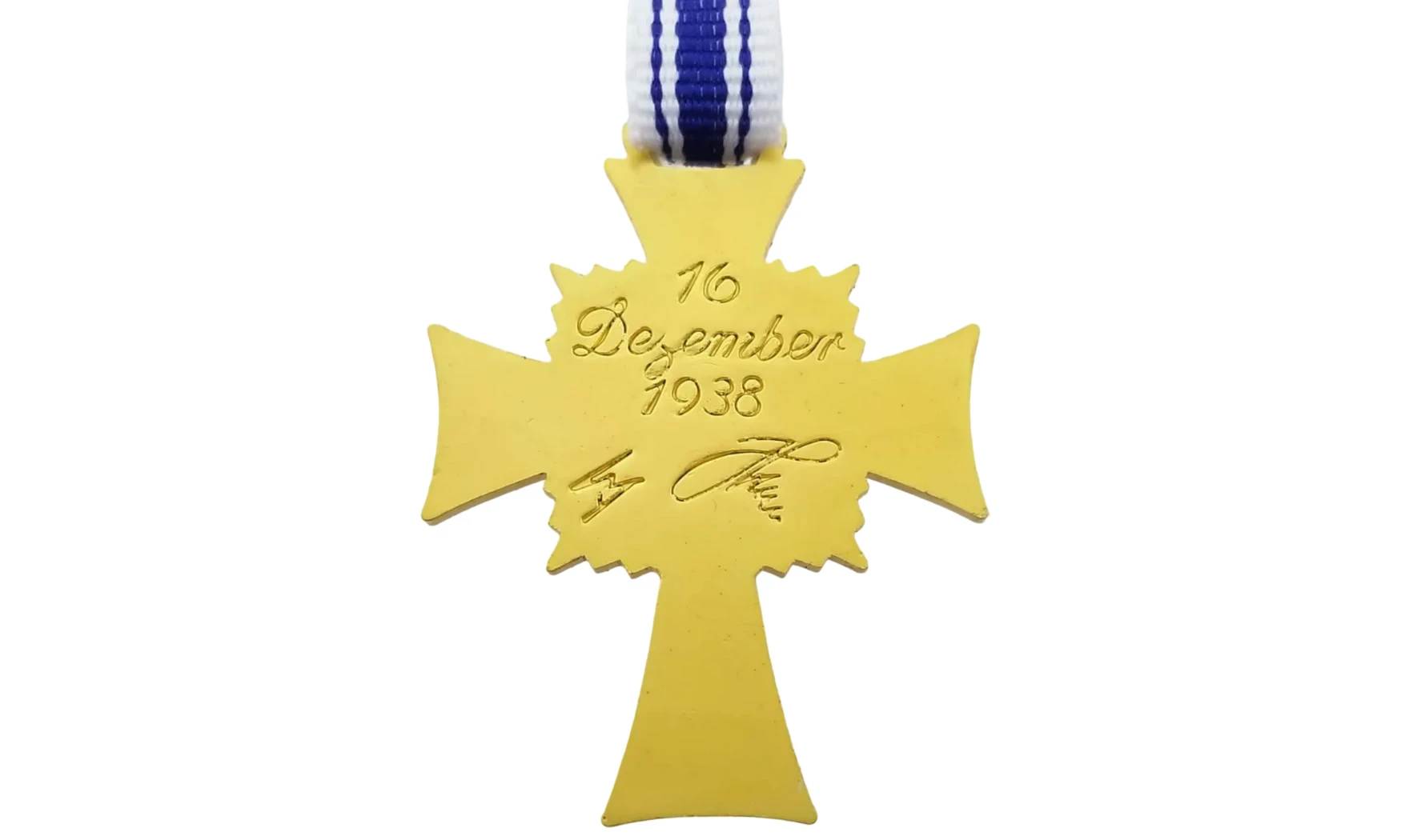 German Mother Gold Cross