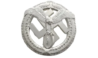 NSKK silver motorsport badge