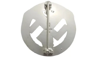 NSKK silver motorsport badge