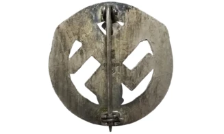 NSKK old silver motorsport badge