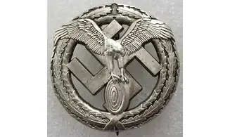 Insignia Deportes Autos NSKK plata vieja