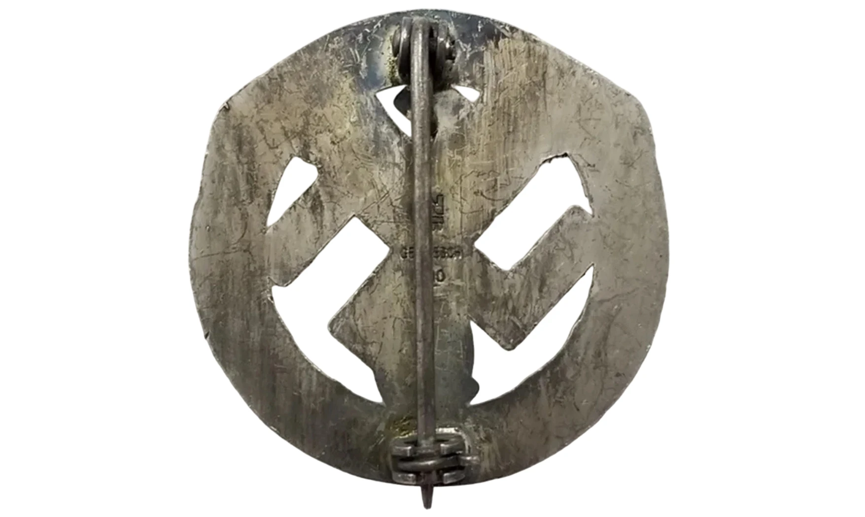 Insignia Deportes Autos NSKK plata vieja