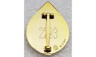 Insignia deportiva de líder HJ en oro