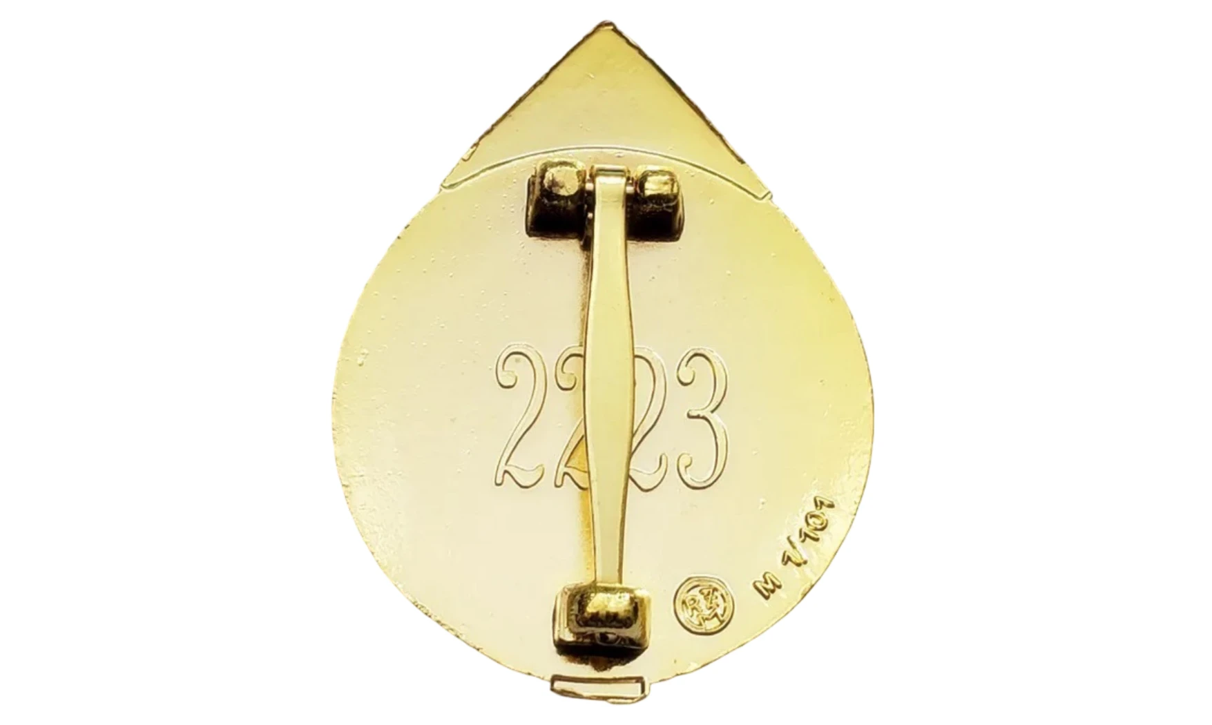 Insignia deportiva de líder HJ en oro