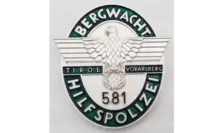 Insignia Bergwacht HilfsPolizeï