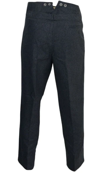 Pantalon M40 WW laine gris-bleu