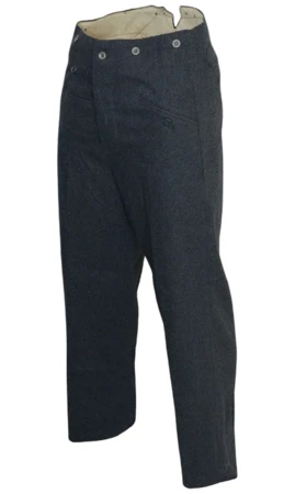 Pantalon M40 WW laine gris-bleu