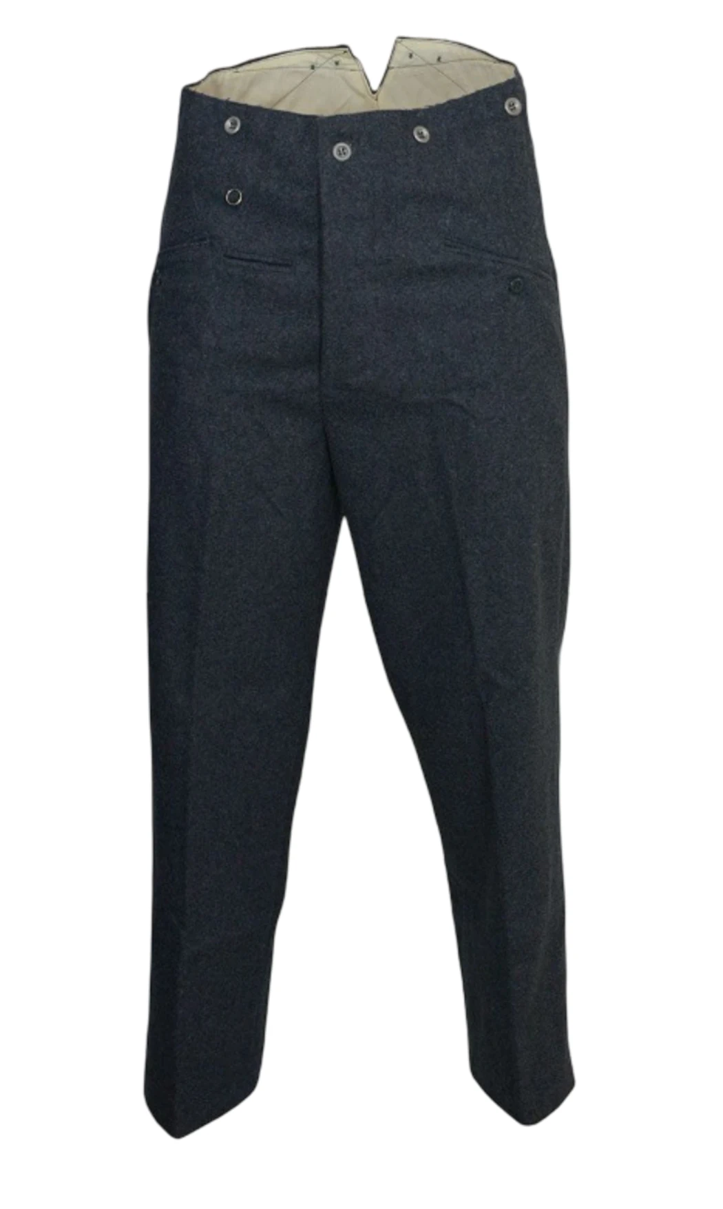 Pantalon M40 WW laine gris-bleu