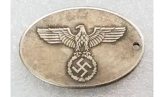 Insignia Gestapo plata