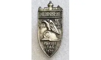 Nürnberg 1929 old silver badge