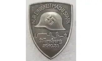 Nürnberg 29/10/33 Badge