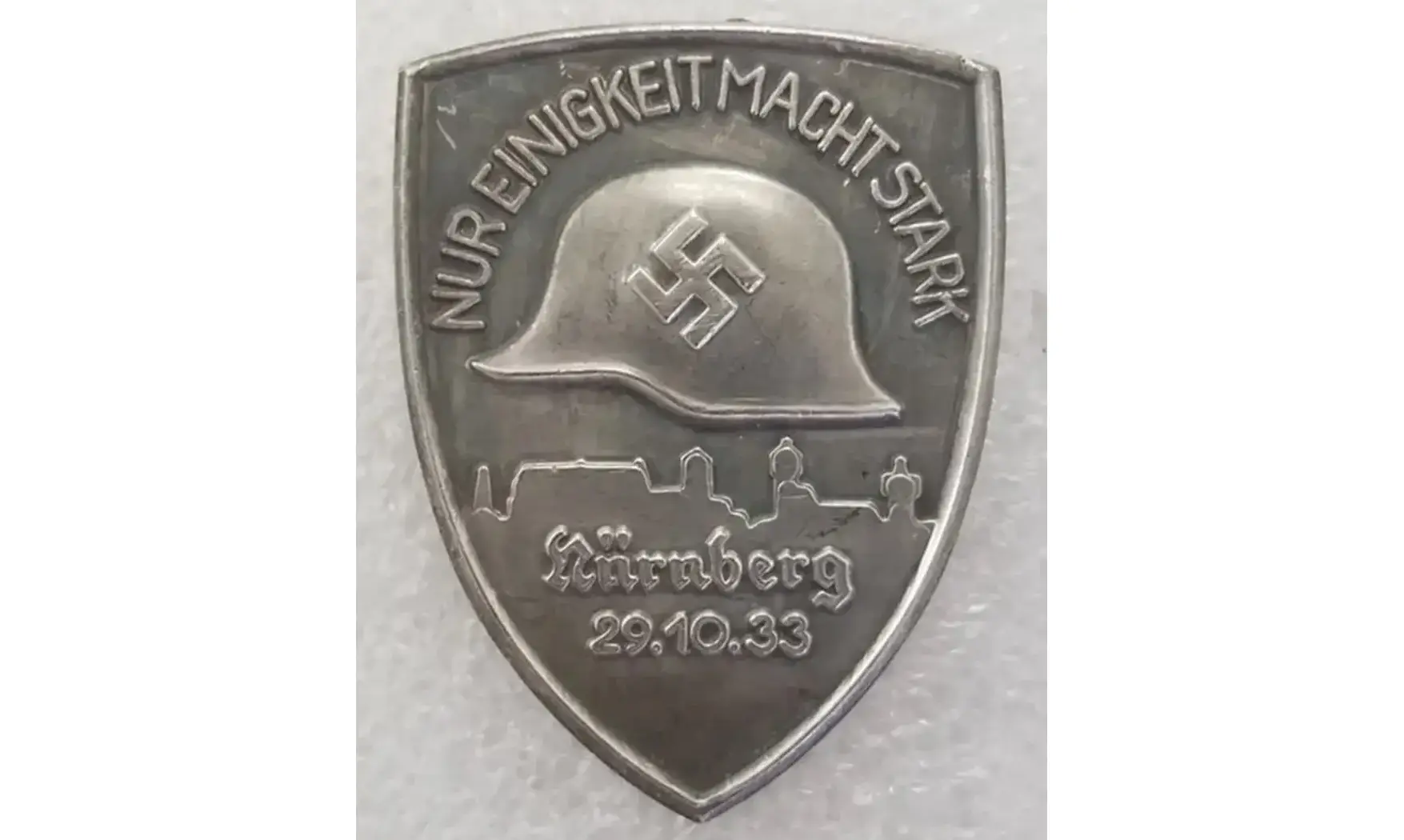Nürnberg 29/10/33 Badge