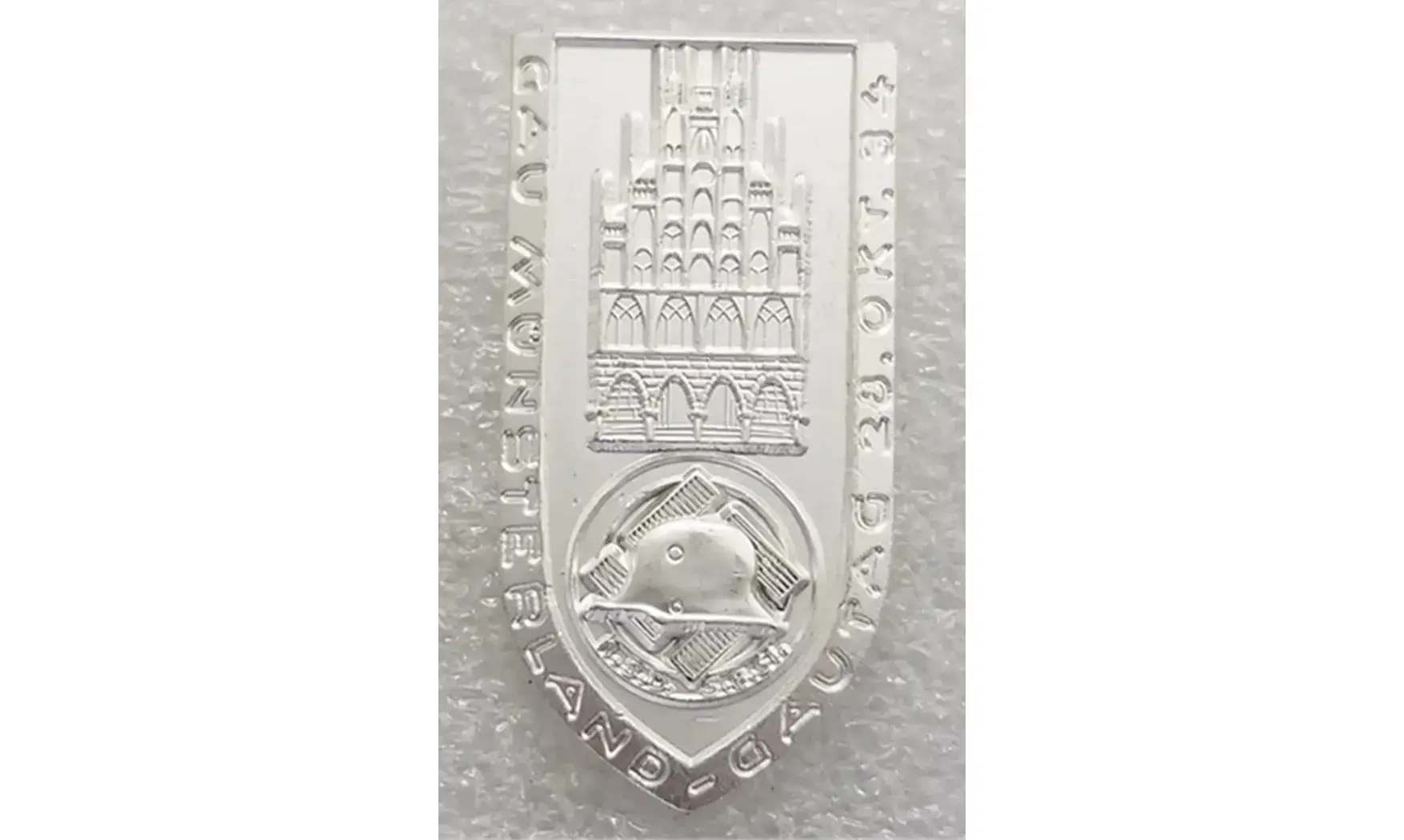 Insignia Gau Münsterland plata