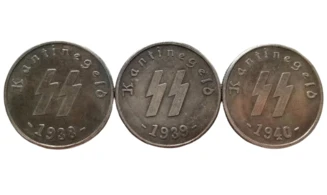Moneda SS 50 ReichsPfennig 1938