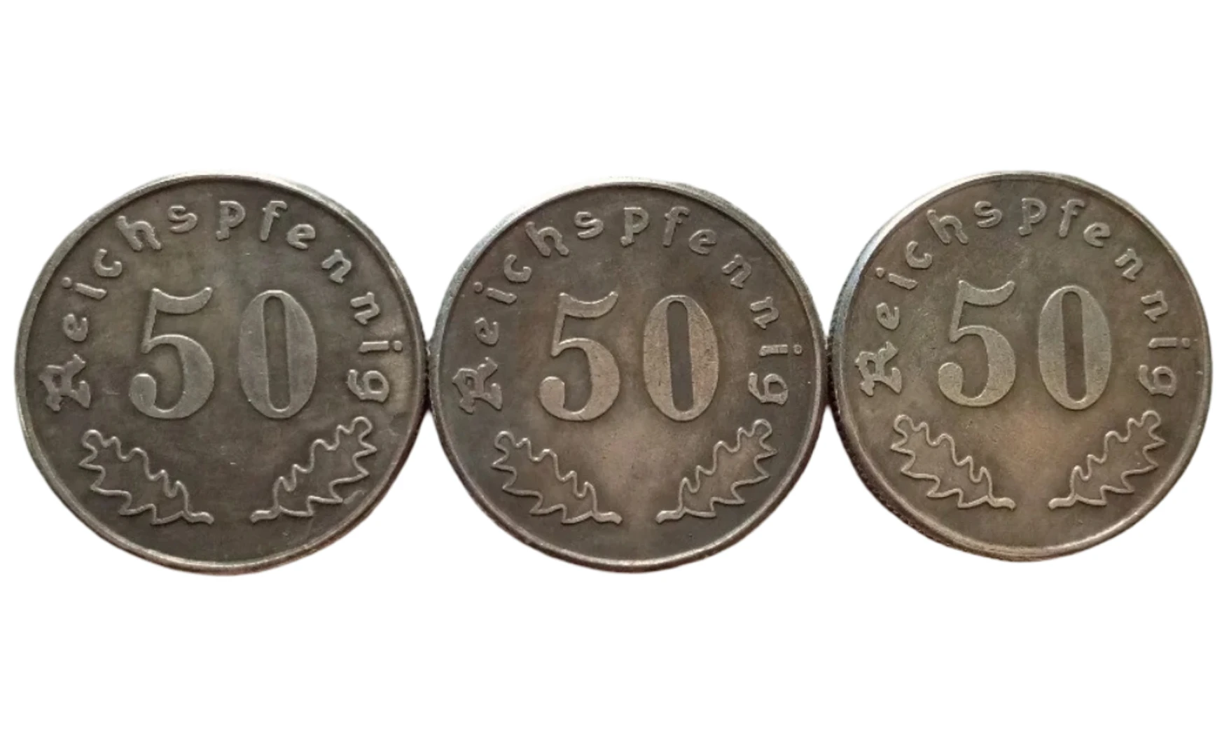 Moneda SS 50 ReichsPfennig 1938